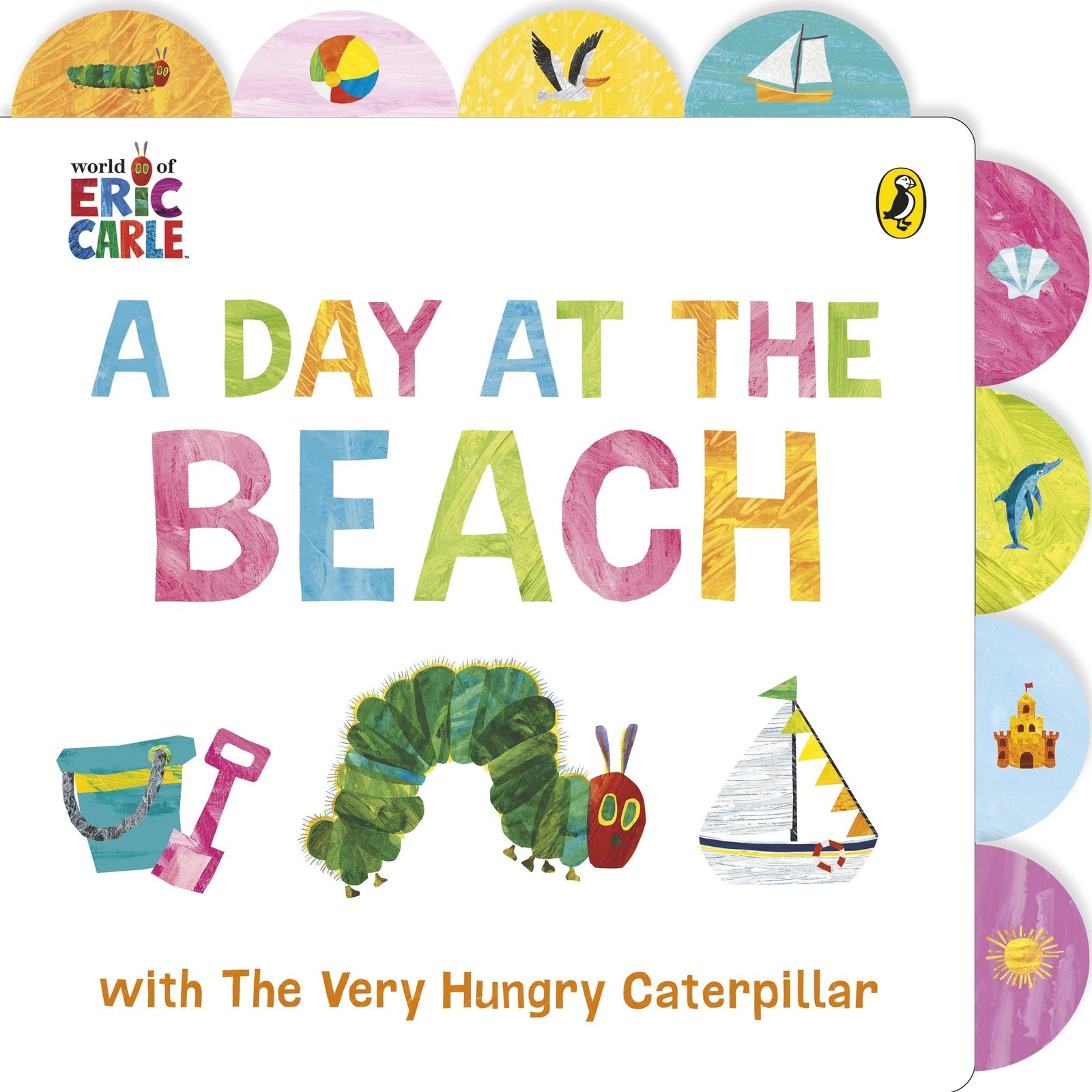 A Day at the Beach with The Very Hungry Caterpillar cover