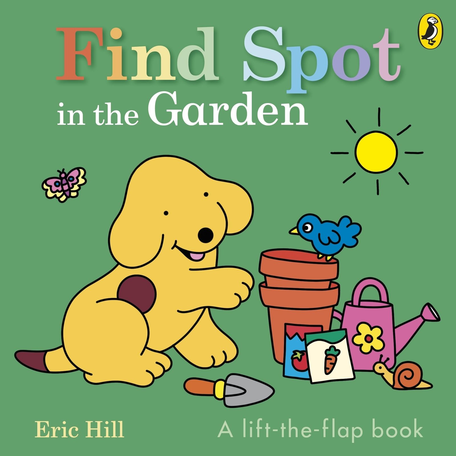 Find Spot in the Garden by Eric Hill cover