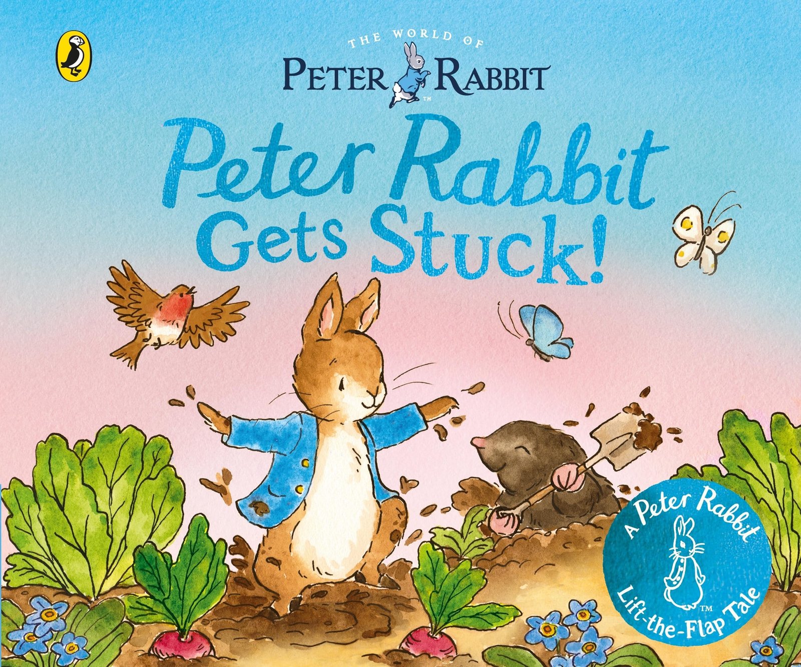 The World of Peter Rabbit: Peter Rabbit Gets Stuck! by Beatrix Potter cover